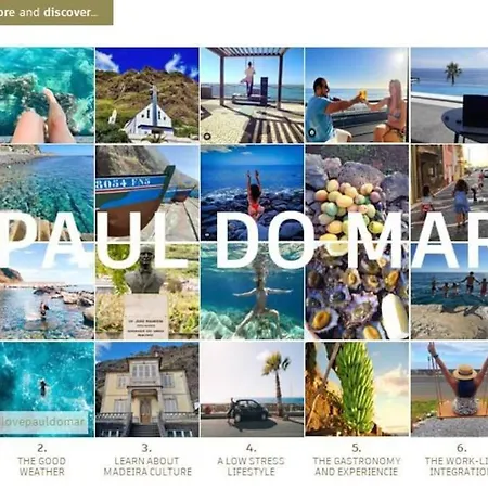 O Pomar - A Quiet Sunny Place With Amazing Sea Views * Paul do Mar (Madeira)