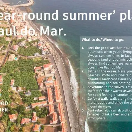 O Pomar - A Quiet Sunny Place With Amazing Sea Views Vila Paul do Mar (Madeira)